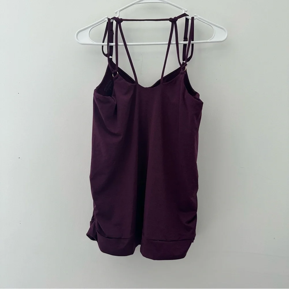 Athleta Aqualuxe Blousy Tankini Top - Picture 6 of 14